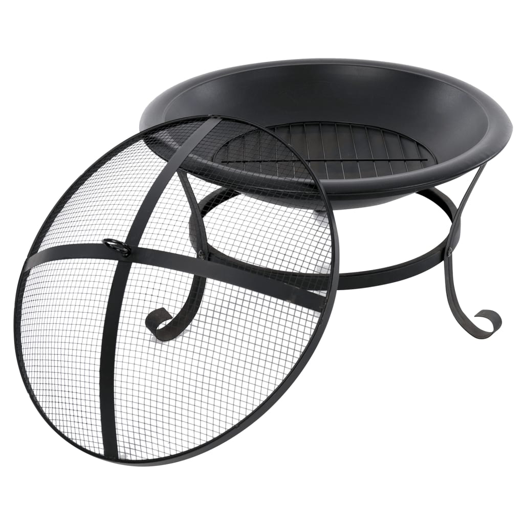 RedFire Fire Bowl Atlanta Black Steel 51 cm 85014