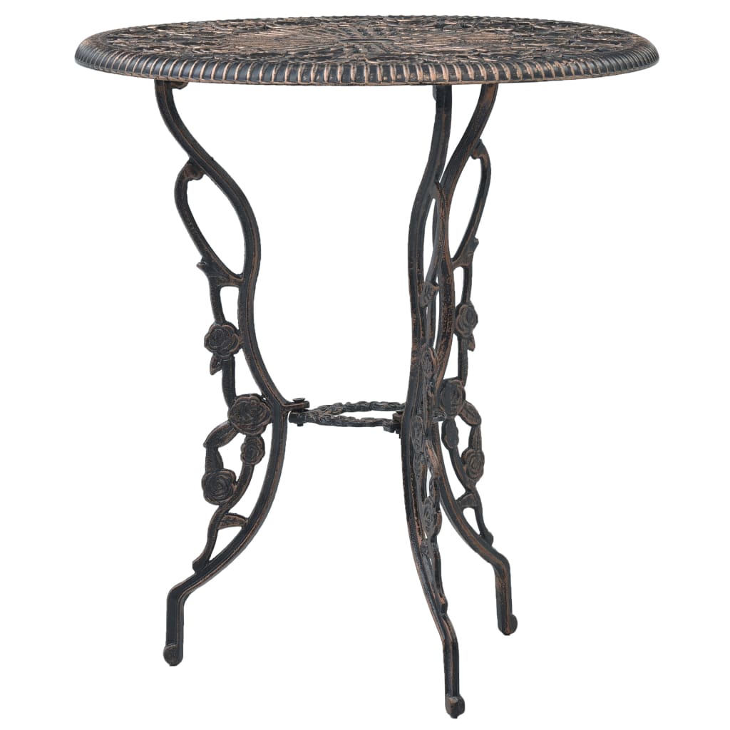 3 Piece Bistro Set Cast Aluminium