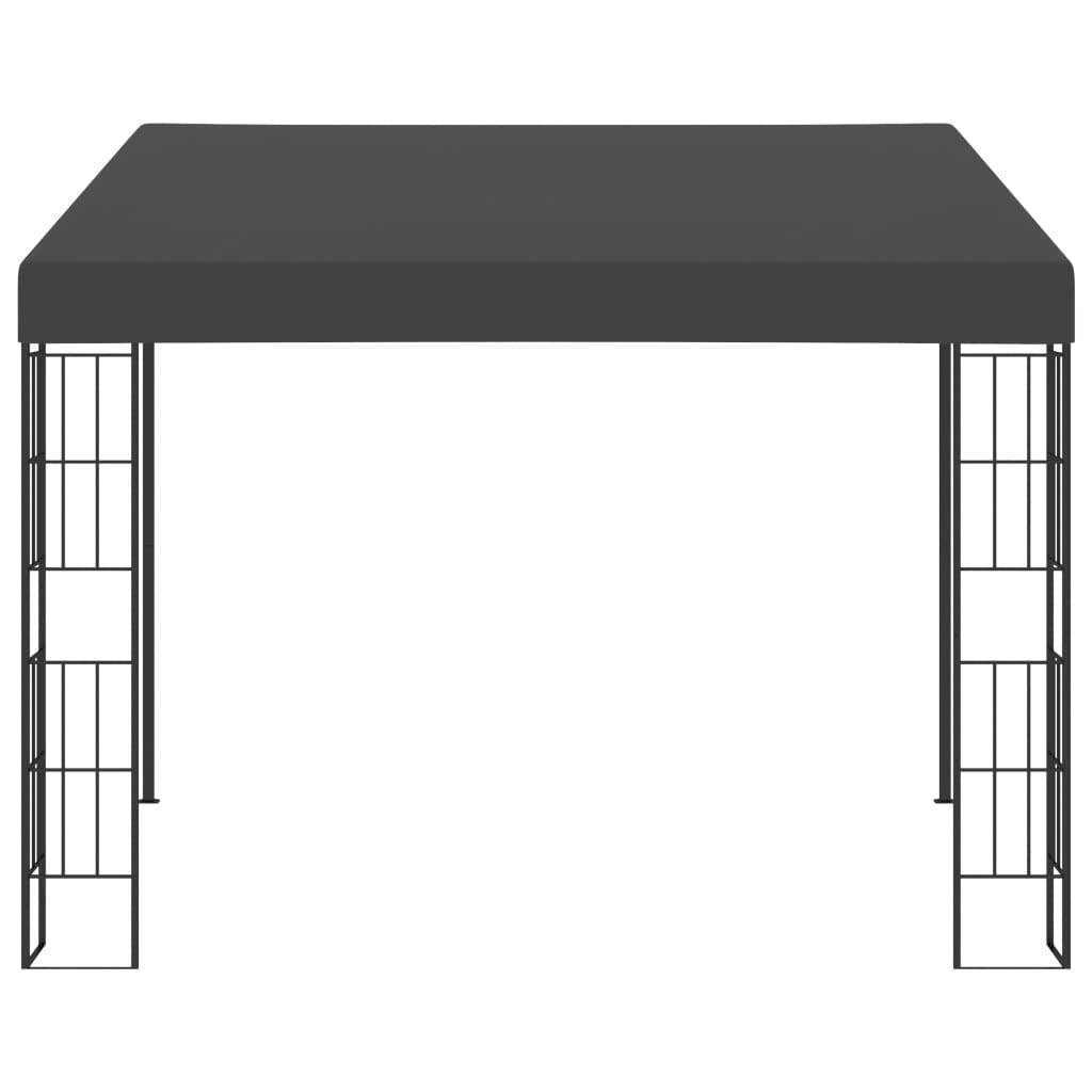 Wall-mounted Gazebo 3x3 m Anthracite Fabric