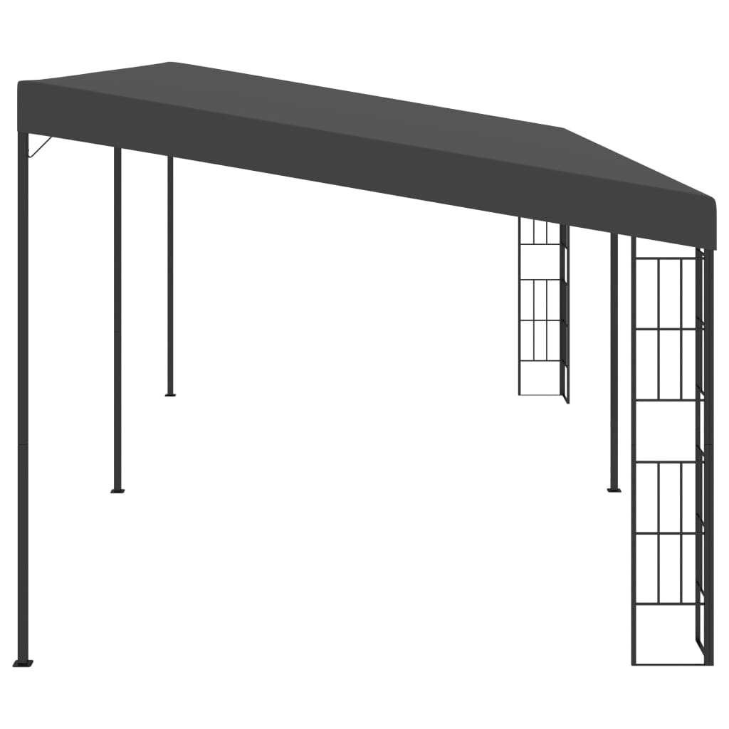 Wall-mounted Gazebo 3x6 m Anthracite Fabric