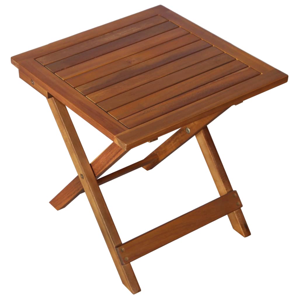 3 Piece Sunlounger with Tea Table Solid Acacia Wood