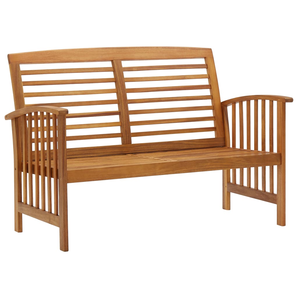 4 Piece Garden Lounge Set Solid Acacia Wood