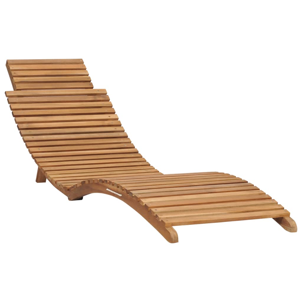 3 Piece Folding Garden Lounge Set Solid Teak Wood