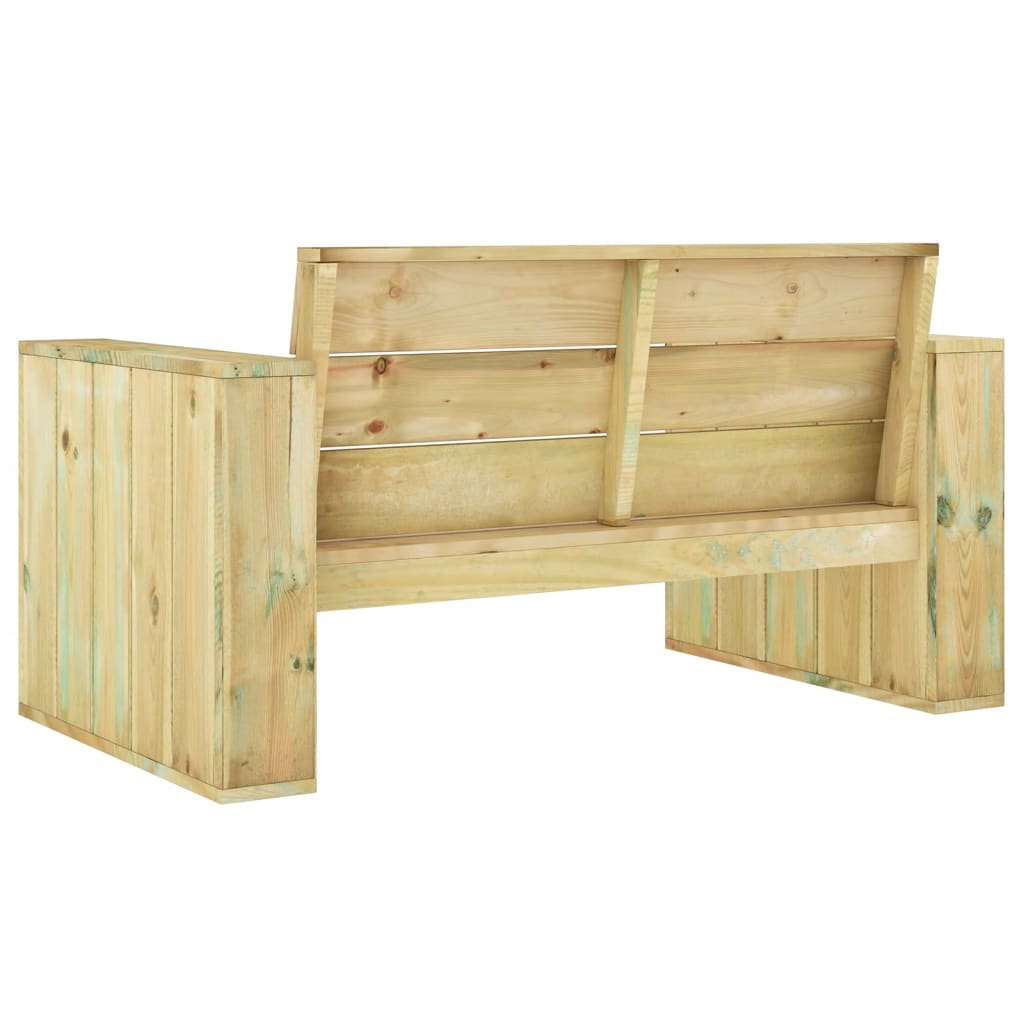 3 Piece Garden Lounge Set Impregnated Solid Wood Pine