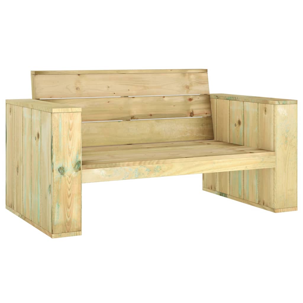 3 Piece Garden Lounge Set Impregnated Solid Wood Pine