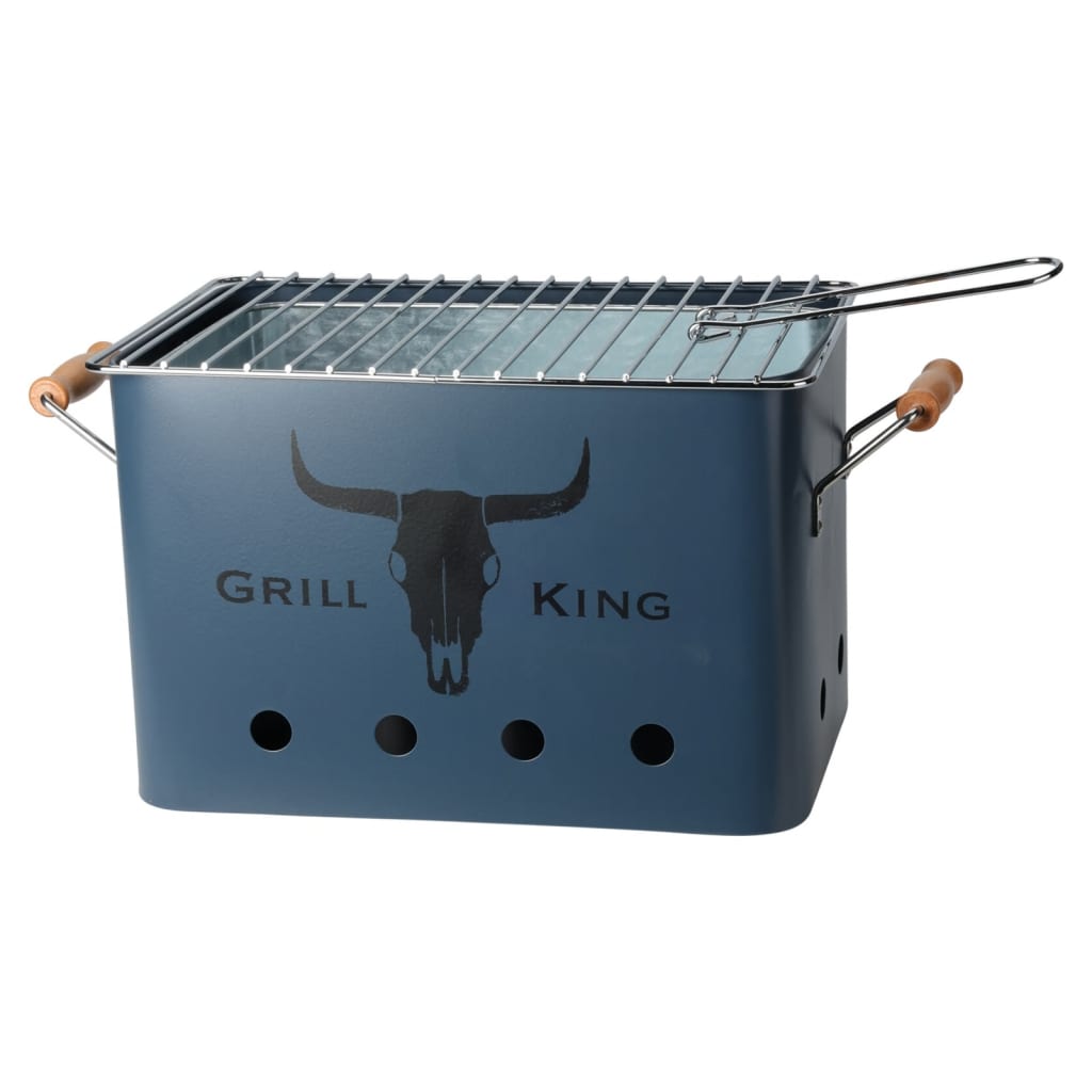 ProGarden BBQ Grill Rectangular Matte Dark Blue