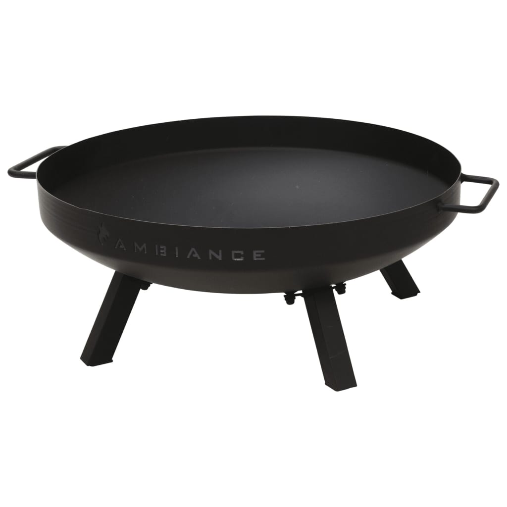 ProGarden Fire Bowl with Handles Ø55 cm Black