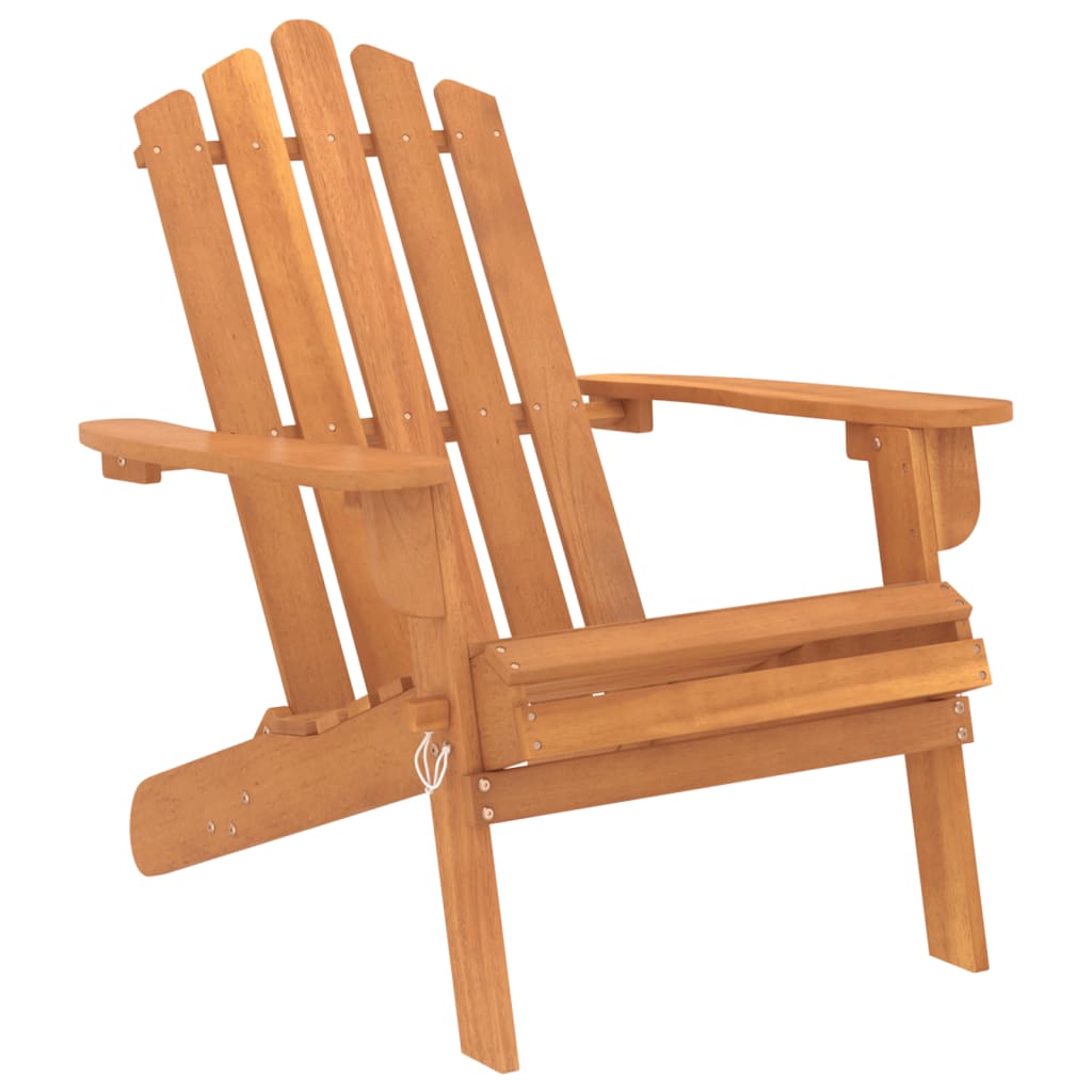 4 Piece Adirondack Garden Lounge Set Solid Wood Acacia