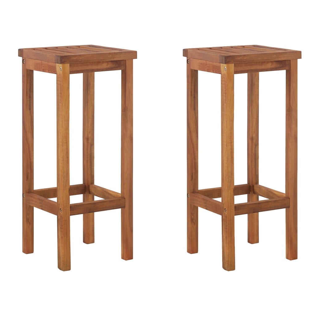 3 Piece Garden Bar Set Solid Wood  Acacia