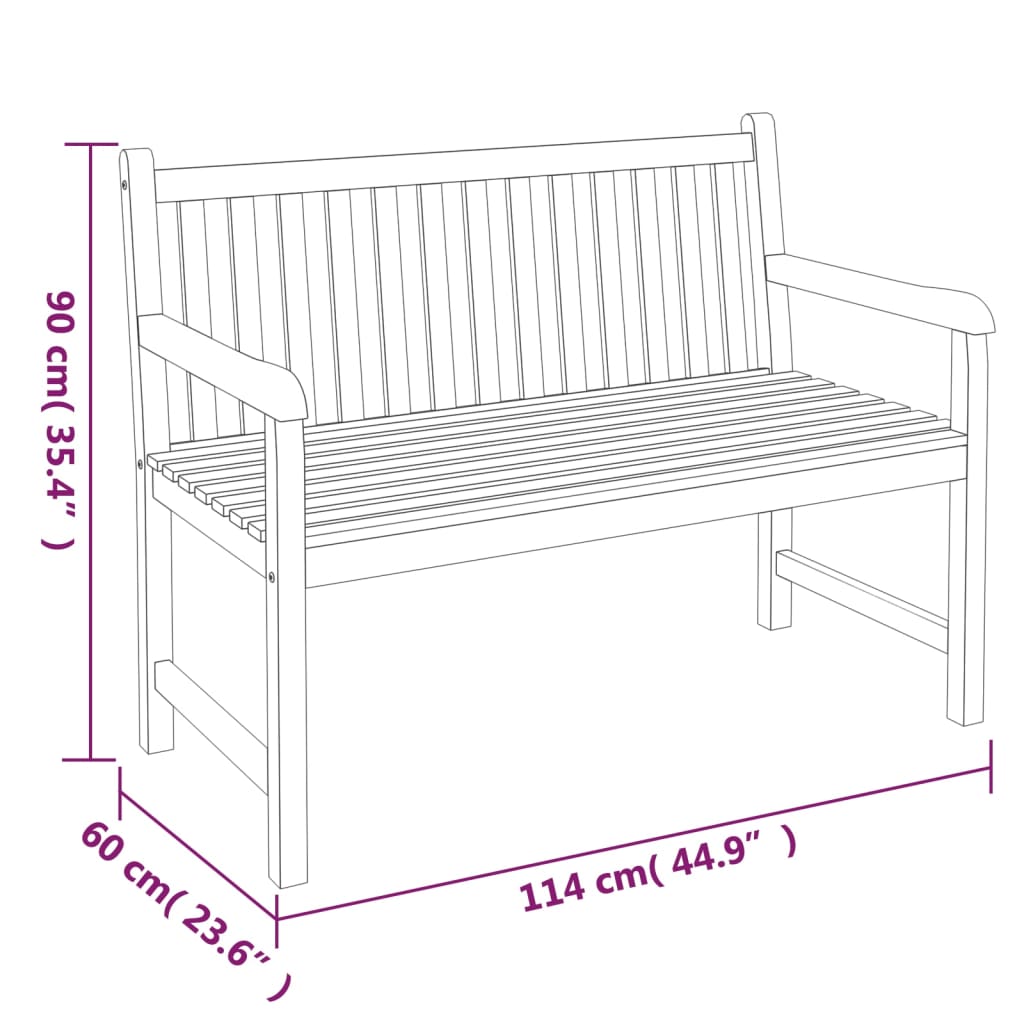 3 Piece Garden Dining Set Solid Wood Teak