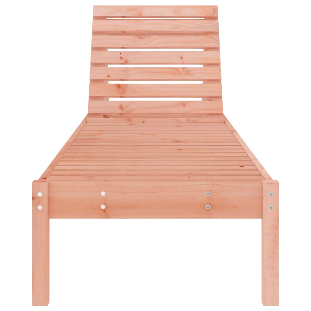 Sun Loungers 2 pcs 199.5x60x74 cm Solid Wood Douglas