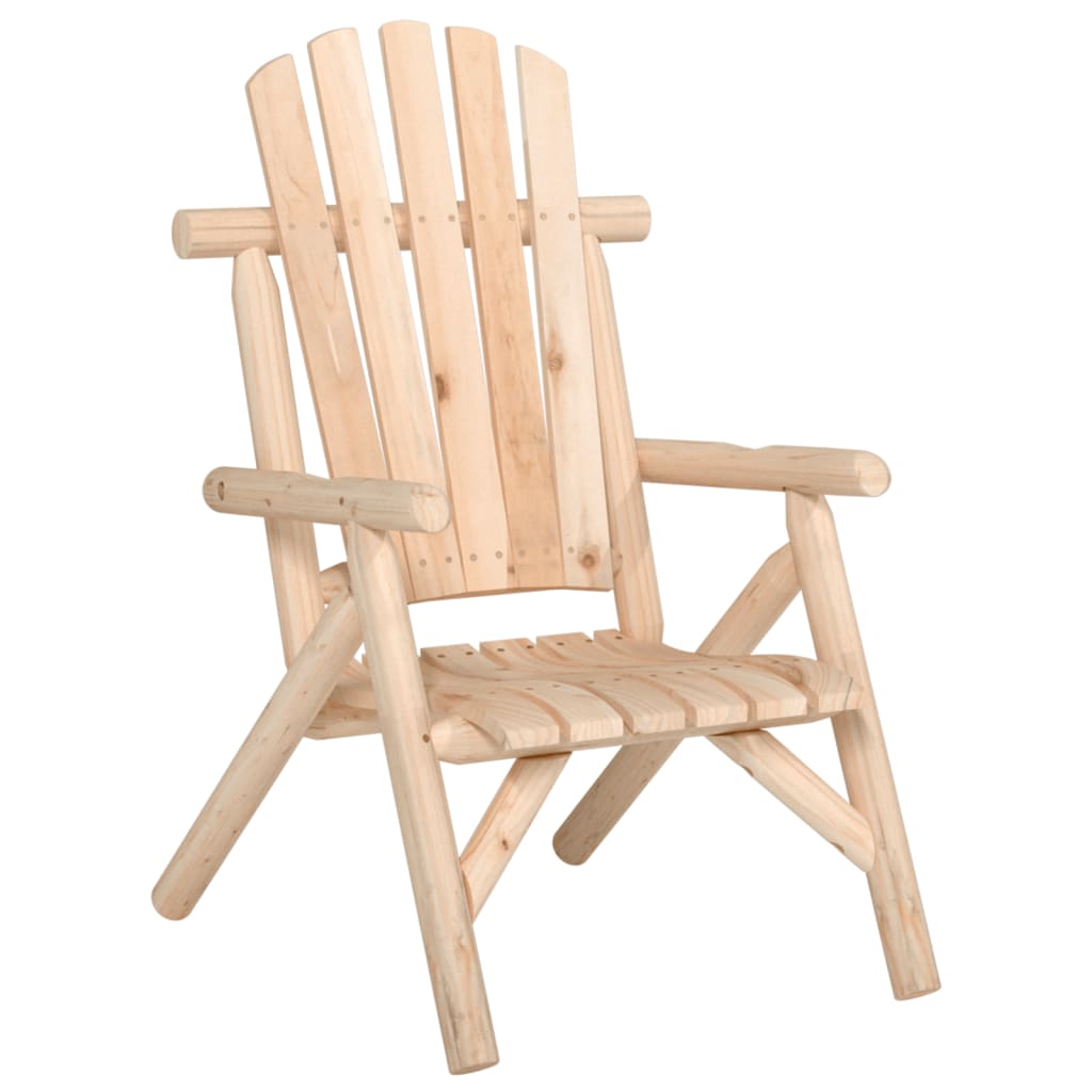 3 Piece Garden Lounge Set Solid Wood Spruce