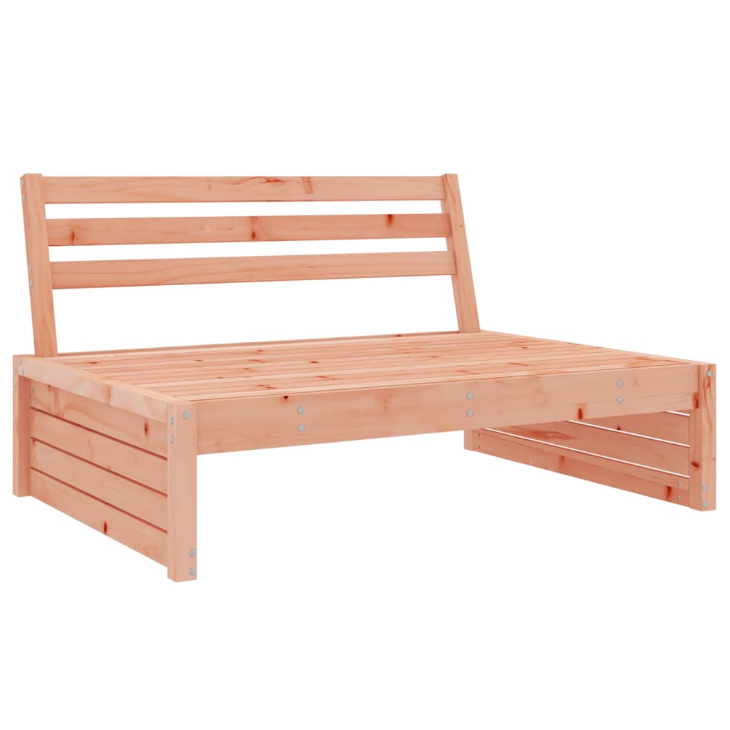 2 Piece Garden Lounge Set Solid Wood Douglas