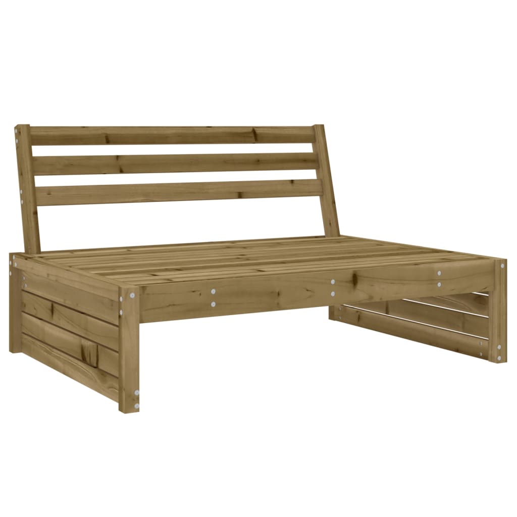 2 Piece Garden Lounge Set Impregnated Wood Pine