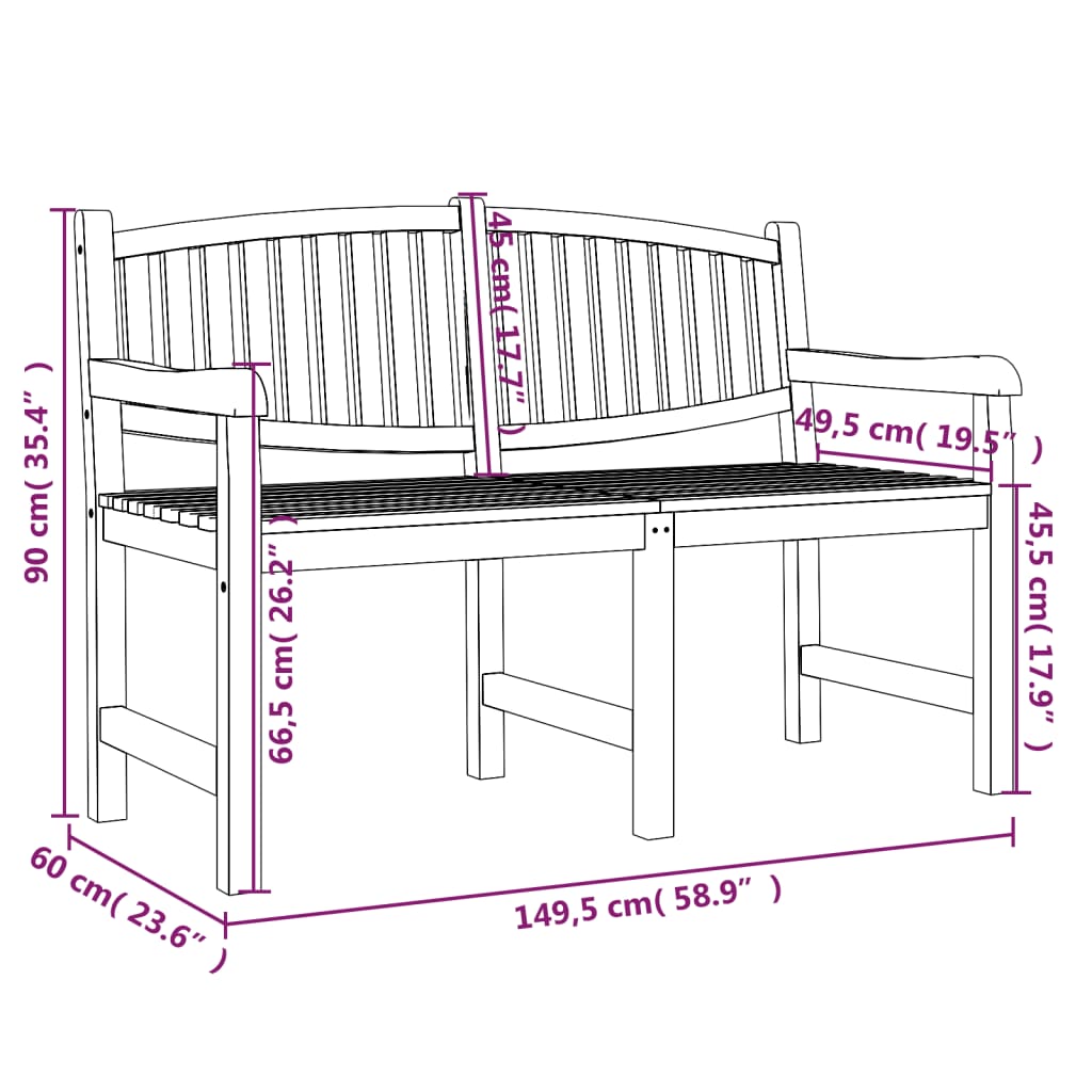 4 Piece Garden Dining Set Solid Wood Teak