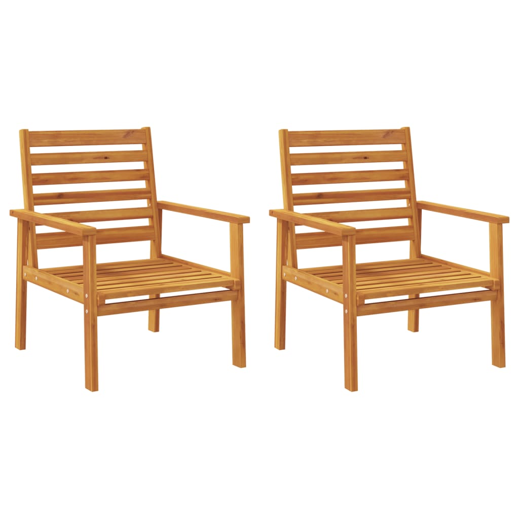 4 Piece Garden Lounge Set Solid Wood Acacia