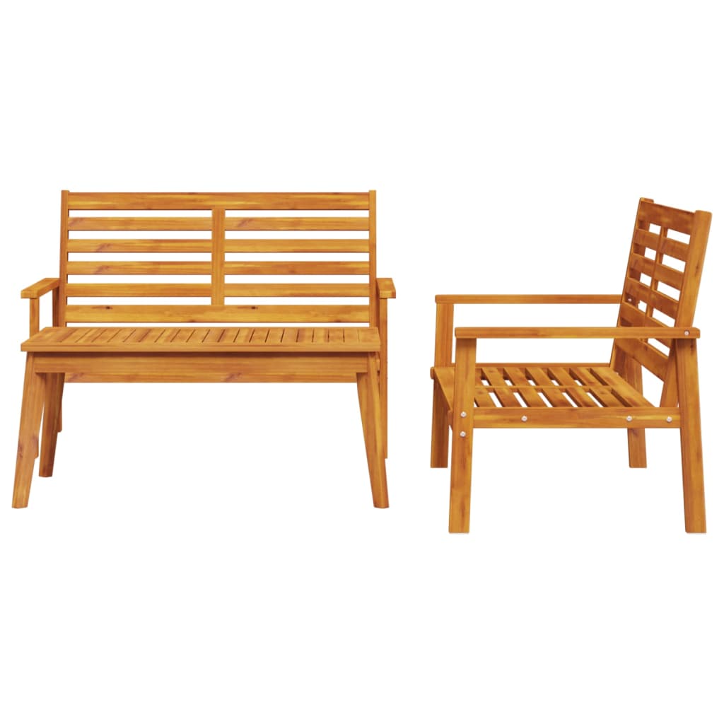 3 Piece Garden Lounge Set Solid Wood Acacia