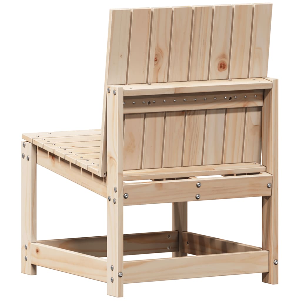 3 Piece Garden Lounge Set Solid Wood Pine